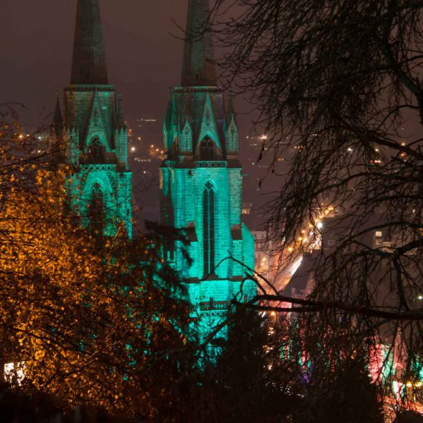 Cathedral, Church, Deutschland, Germany, Kirche, Marburg, Nacht, Night