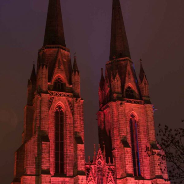Cathedral, Church, Deutschland, Germany, Kirche, Marburg, Nacht, Night