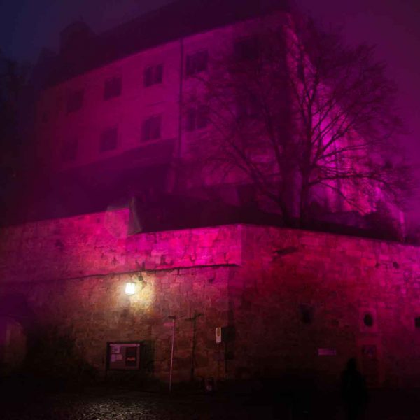 Castle, Deutschland, Germany, Marburg, Nacht, Night, Schloss
