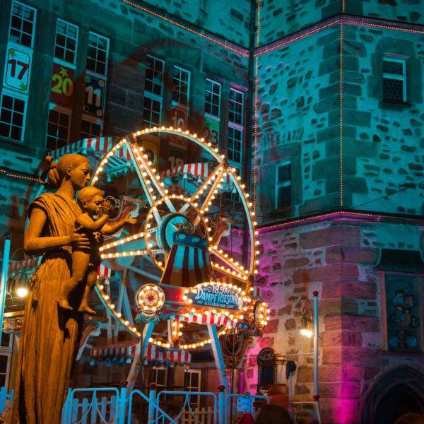 Deutschland, Germany, Marburg, Nacht, Night, Rathaus