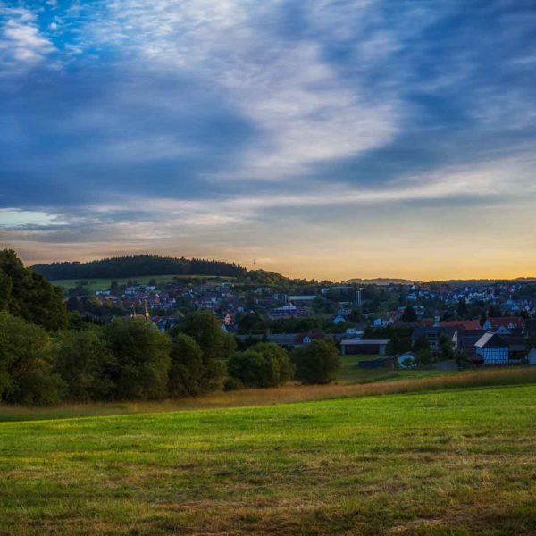 Abend, Deutschland, Europa, Europe, Germany, Gladenbach, Hessen, Hessia, Location, Mittelhessen, Ort, Sonnenuntergang, Sunset