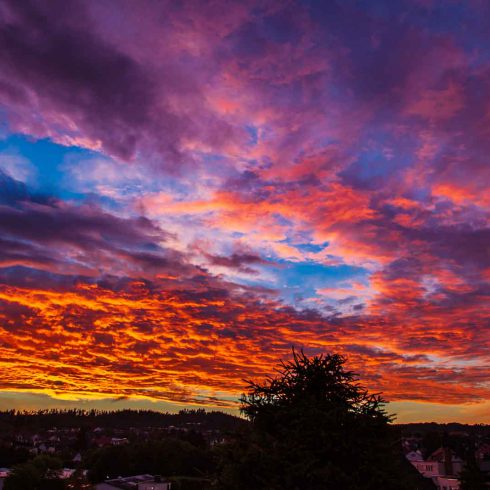 Abend, Deutschland, Europa, Europe, Germany, Gladenbach, Hessen, Hessia, Location, Mittelhessen, Ort, Sonnenuntergang, Sunset