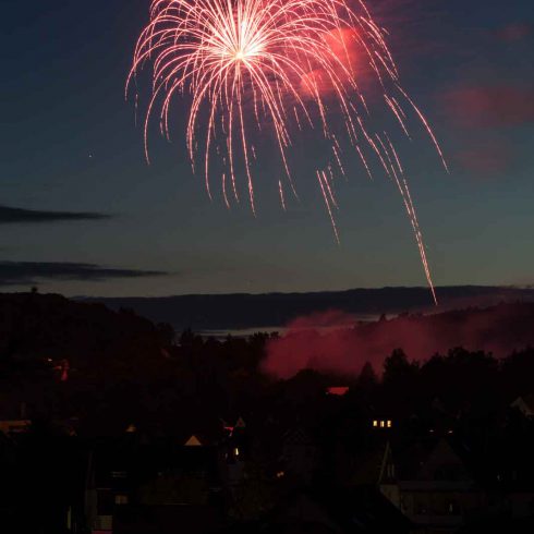 Abend, Deutschland, Europa, Europe, Evening, Feuerwerk, Fireworks, Germany, Gladenbach, Hessen, Hessia, Kirschenmarkt, Location, Mittelhessen, Ort