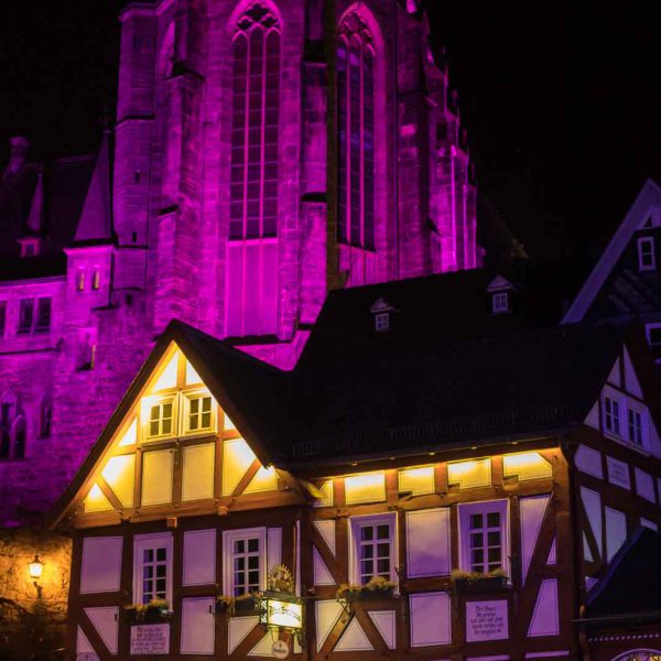 Deutschland, Germany, Marburg, Nacht, Night