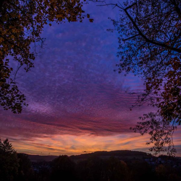 Abend, Deutschland, Europa, Europe, Evening, Germany, Gladenbach, Herbst, Hessen, Hessia, Hinterland, Location, Mittelhessen, Ort, Sonnenuntergang, Sunset, autumn, fall