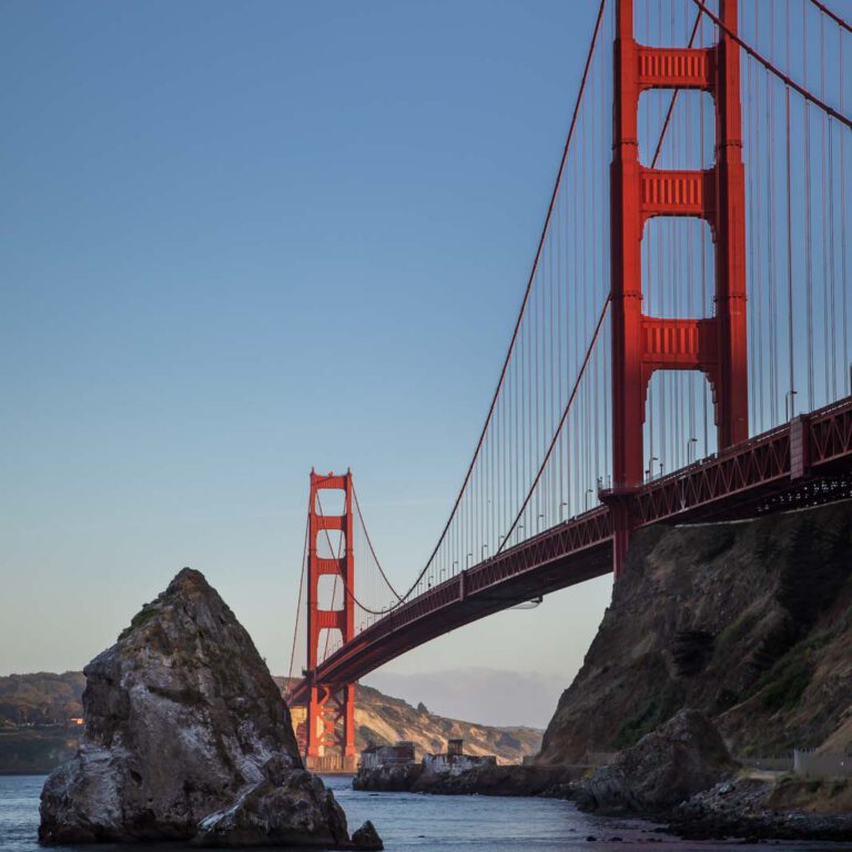 Abend, Evening, Golden Gate Bridge, Holidays, Nord-Westen, NorthWest, USA, Urlaub, Vereinigte Staaten