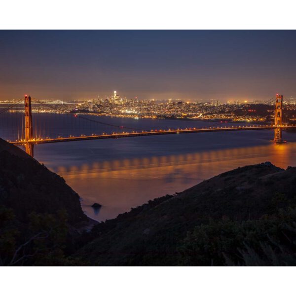 Abend, Evening, Golden Gate Bridge, Holidays, Nord-Westen, NorthWest, USA, Urlaub, Vereinigte Staaten