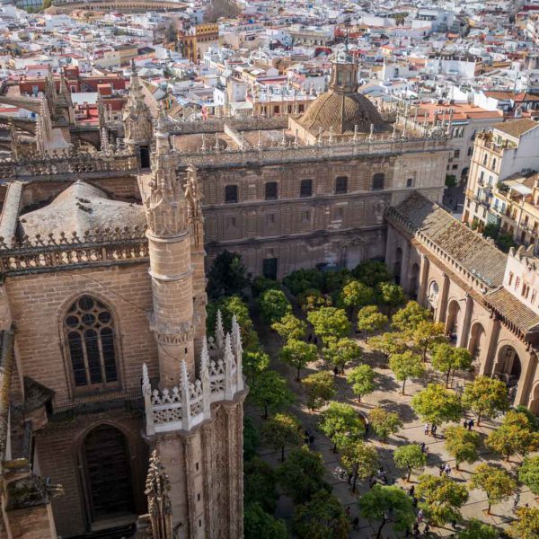 Andalusia, Andalusien, Cathedral, Church, Giralda, Kathedrale, Kirche, Sevilla, Seville, Spain, Spanien, Tower, Turm