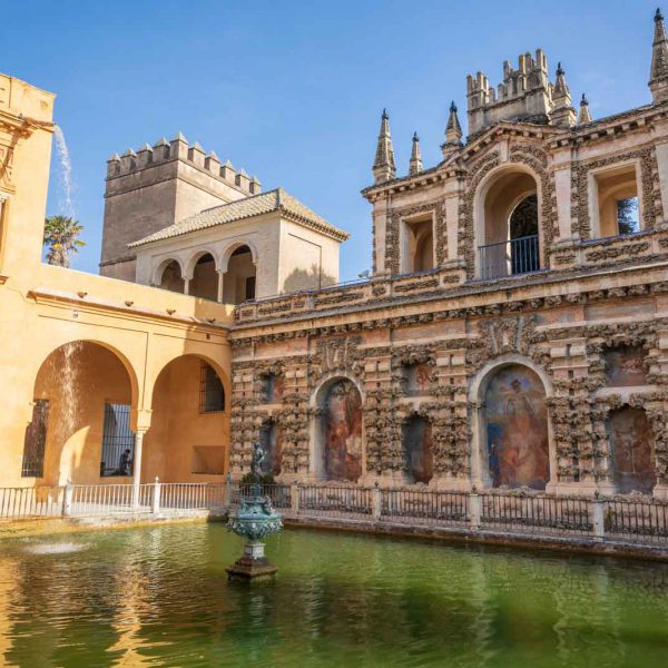 Alcazar, Alcazar Real de Sevilla, Andalusia, Andalusien, Sevilla, Seville, Spain, Spanien