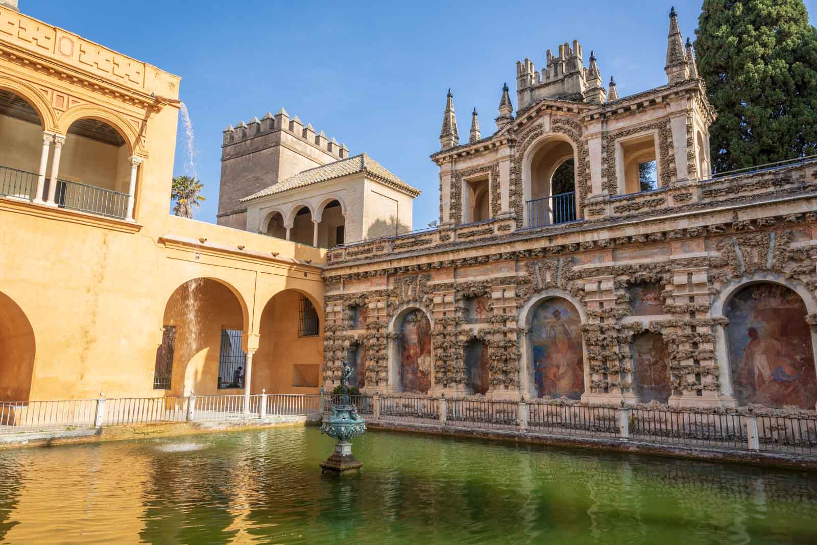 Alcazar, Alcazar Real de Sevilla, Andalusia, Andalusien, Sevilla, Seville, Spain, Spanien