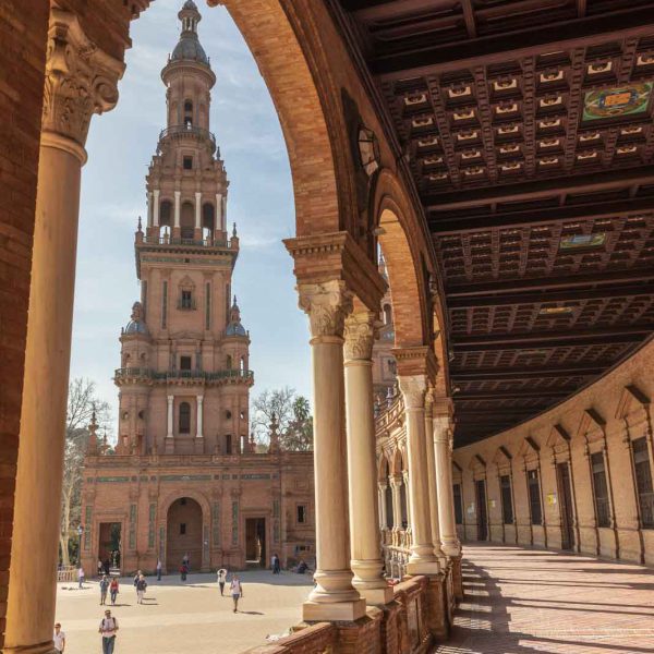 Andalusia, Andalusien, Plaza de Espana, Sevilla, Seville, Spain, Spanien