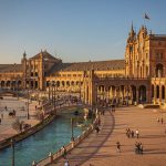 Andalusia, Andalusien, Plaza de Espana, Sevilla, Seville, Spain, Spanien