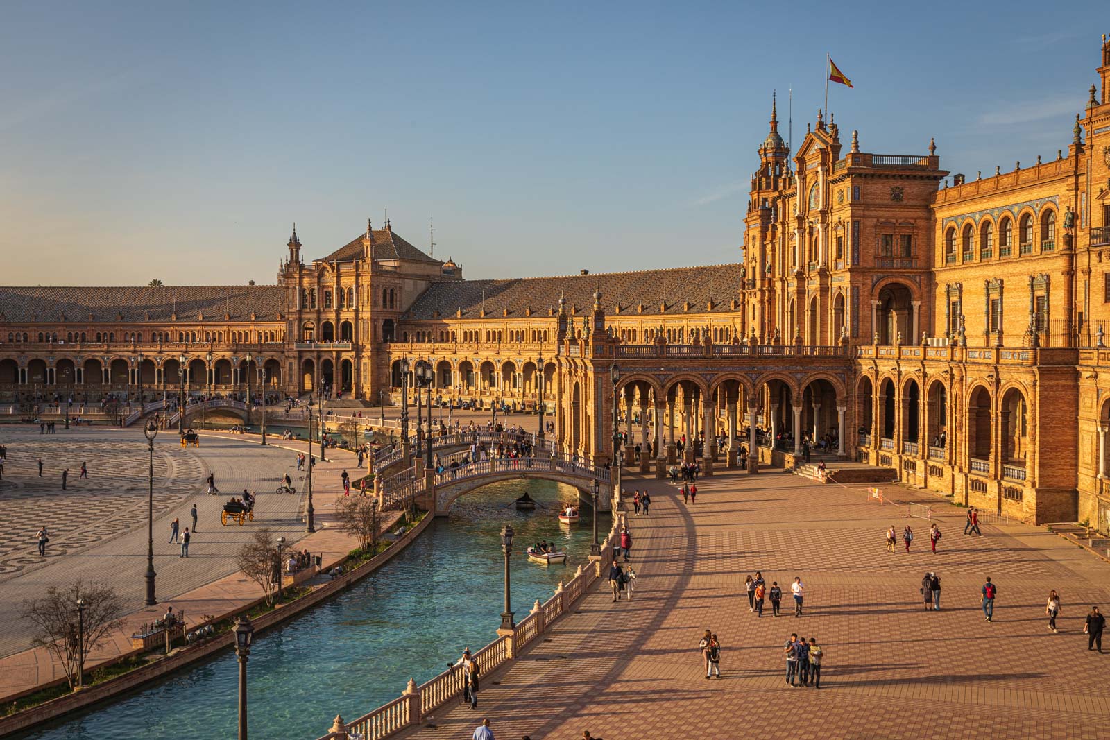 Andalusia, Andalusien, Plaza de Espana, Sevilla, Seville, Spain, Spanien