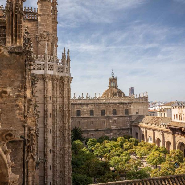 Andalusia, Andalusien, Cathedral, Church, Giralda, Kathedrale, Kirche, Sevilla, Seville, Spain, Spanien, Tower, Turm