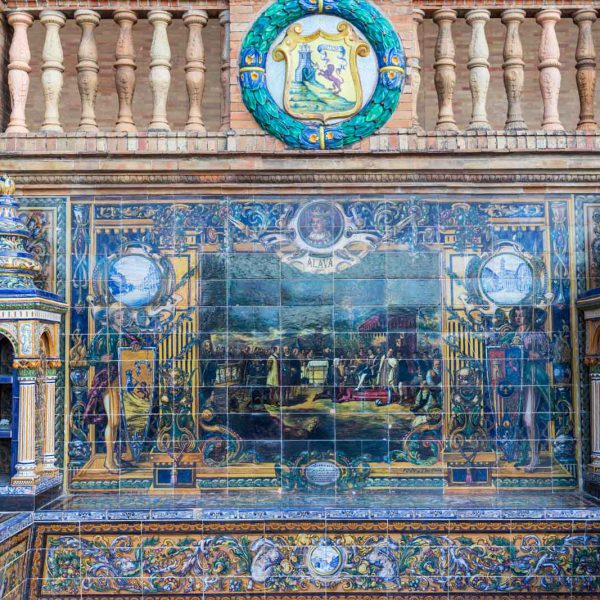 Andalusia, Andalusien, Plaza de Espana, Sevilla, Seville, Spain, Spanien