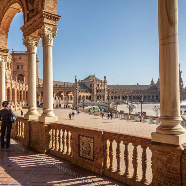 Andalusia, Andalusien, Plaza de Espana, Sevilla, Seville, Spain, Spanien