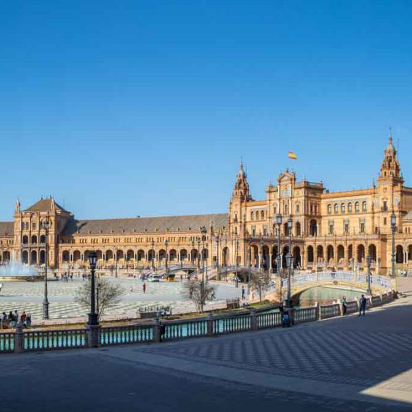 Andalusia, Andalusien, Plaza de Espana, Sevilla, Seville, Spain, Spanien