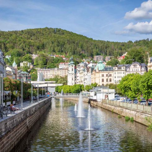 Czechia, Karlovy Vary, Karlsbad, Tschechien, Urlaub, Vaccation