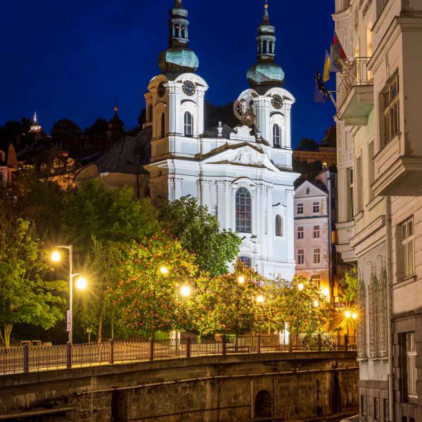Abend, Church, Czechia, Evening, Karlovy Vary, Karlsbad, Kirche, Tschechien, Urlaub, Vaccation