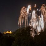 Abend, Castle, Deutschland, Europa, Europe, Evening, Feuerwerk, Fireworks, Germany, Hessen, Hessia, Location, Marburg, Ort, Schloss, Sommer, Summer