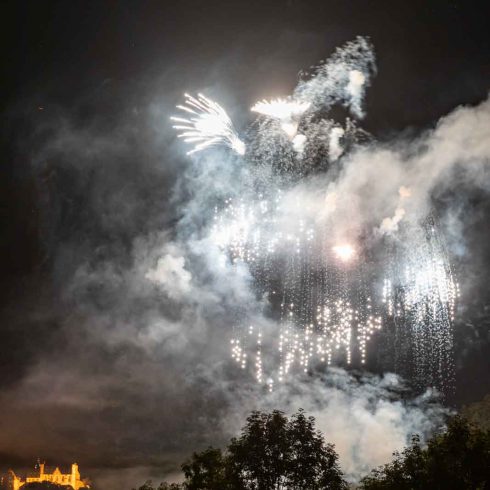 Abend, Castle, Deutschland, Europa, Europe, Evening, Feuerwerk, Fireworks, Germany, Hessen, Hessia, Location, Marburg, Ort, Schloss, Sommer, Summer