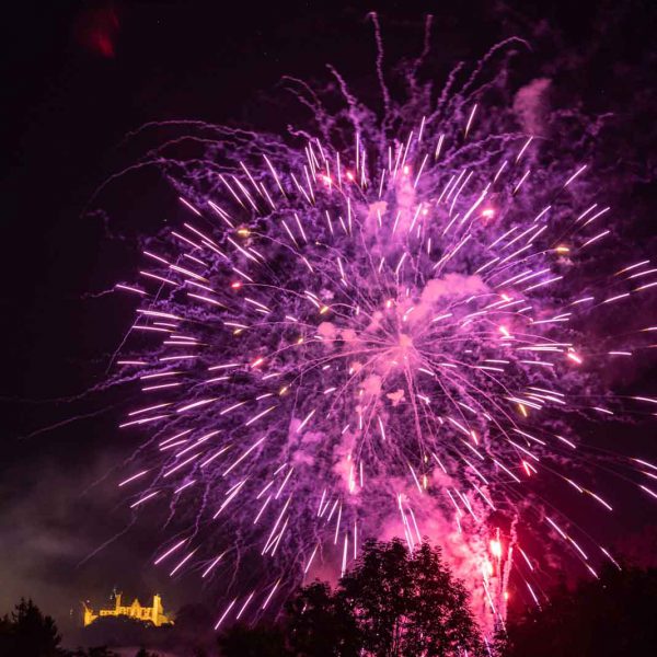 Abend, Castle, Deutschland, Europa, Europe, Evening, Feuerwerk, Fireworks, Germany, Hessen, Hessia, Location, Marburg, Ort, Schloss, Sommer, Summer