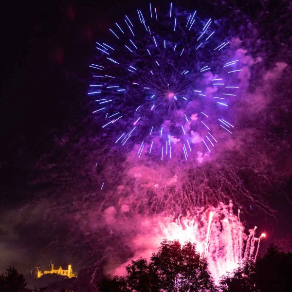 Abend, Castle, Deutschland, Europa, Europe, Evening, Feuerwerk, Fireworks, Germany, Hessen, Hessia, Location, Marburg, Ort, Schloss, Sommer, Summer