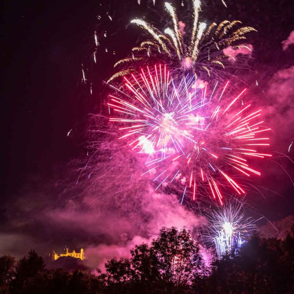 Abend, Castle, Deutschland, Europa, Europe, Evening, Feuerwerk, Fireworks, Germany, Hessen, Hessia, Location, Marburg, Ort, Schloss, Sommer, Summer