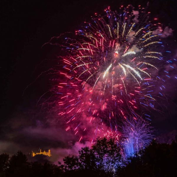 Abend, Castle, Deutschland, Europa, Europe, Evening, Feuerwerk, Fireworks, Germany, Hessen, Hessia, Location, Marburg, Ort, Schloss, Sommer, Summer