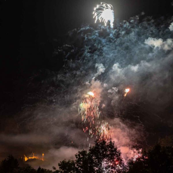 Abend, Castle, Deutschland, Europa, Europe, Evening, Feuerwerk, Fireworks, Germany, Hessen, Hessia, Location, Marburg, Ort, Schloss, Sommer, Summer
