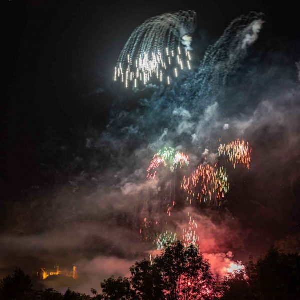 Abend, Castle, Deutschland, Europa, Europe, Evening, Feuerwerk, Fireworks, Germany, Hessen, Hessia, Location, Marburg, Ort, Schloss, Sommer, Summer