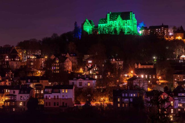 Deutschland, Europa, Europe, Germany, Hessen, Hessia, Licht, Light, Location, Marburg, Nacht, Night, Ort