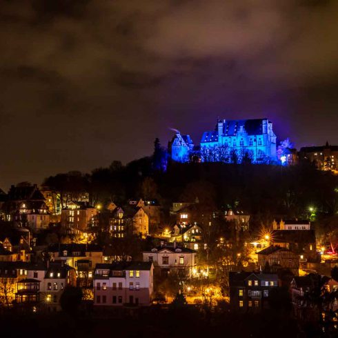 Deutschland, Europa, Europe, Germany, Hessen, Hessia, Licht, Light, Location, Marburg, Nacht, Night, Ort