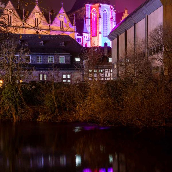 Deutschland, Europa, Europe, Germany, Hessen, Hessia, Licht, Light, Location, Marburg, Nacht, Night, Ort