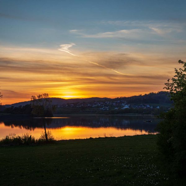 Abend, Deutschland, Europa, Europe, Evening, Germany, Hessen, Hessia, Hinterland, Location, Ort, See, lake