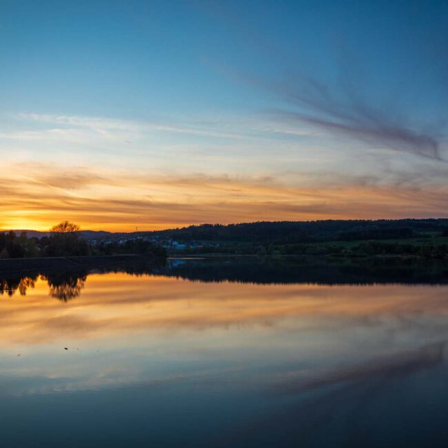 Abend, Deutschland, Europa, Europe, Evening, Germany, Hessen, Hessia, Hinterland, Location, Ort, See, lake