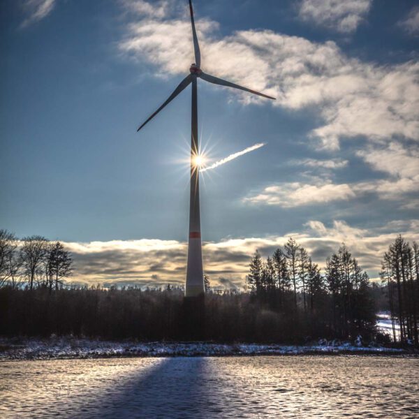 Deutschland, Europa, Europe, Germany, Hessen, Hessia, Hinterland, Location, Ort, Sonne, Windrad, Winter, sun