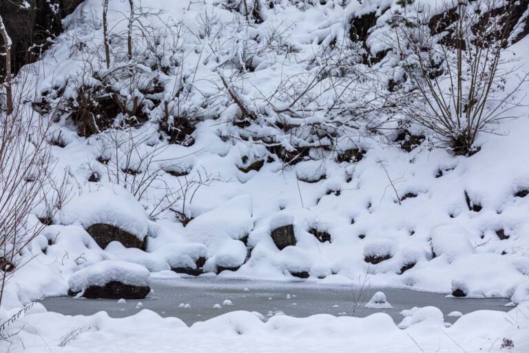 Deutschland, Europa, Europe, Germany, Gladenbach, Hessen, Hessia, Location, Natur, Nature, Ort, Rachelshausen, Schnee, Snow, Steinbruch, Winter