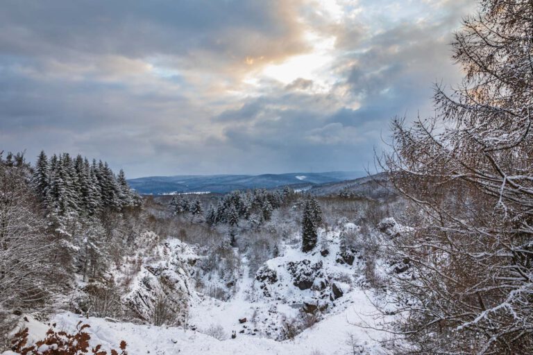 Deutschland, Europa, Europe, Germany, Gladenbach, Hessen, Hessia, Location, Natur, Nature, Ort, Rachelshausen, Schnee, Snow, Steinbruch, Winter