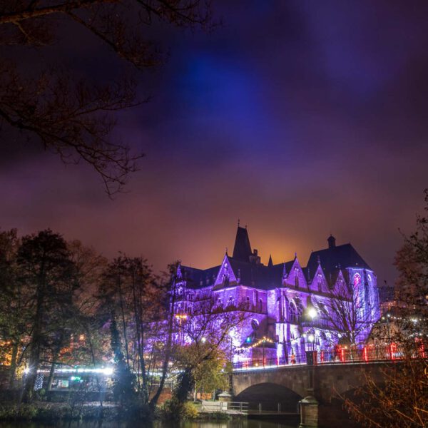 Deutschland, Europa, Europe, Germany, Hessen, Hessia, Licht, Light, Location, Marburg, Nacht, Night, Ort