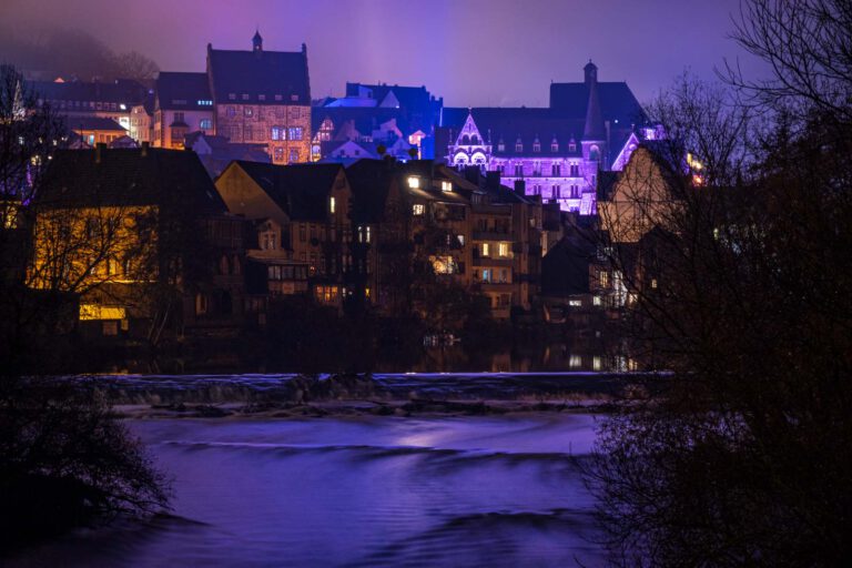 Deutschland, Europa, Europe, Germany, Hessen, Hessia, Licht, Light, Location, Marburg, Nacht, Night, Ort