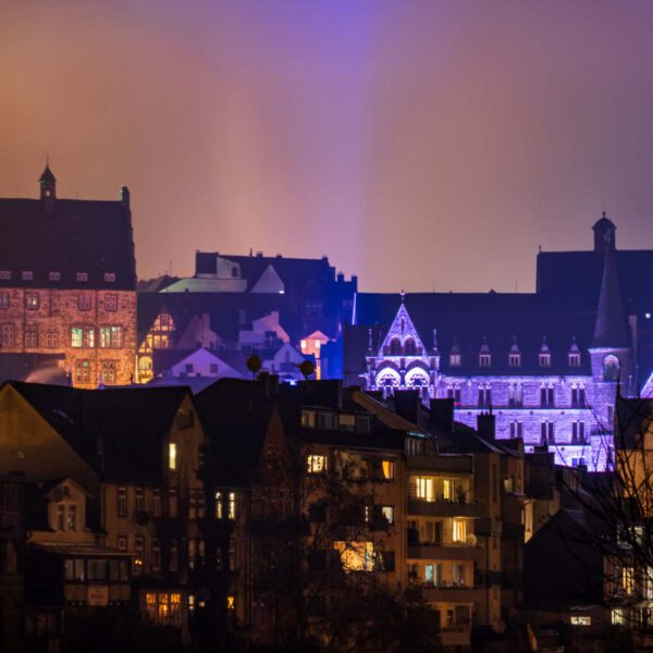 Deutschland, Europa, Europe, Germany, Hessen, Hessia, Licht, Light, Location, Marburg, Nacht, Night, Ort