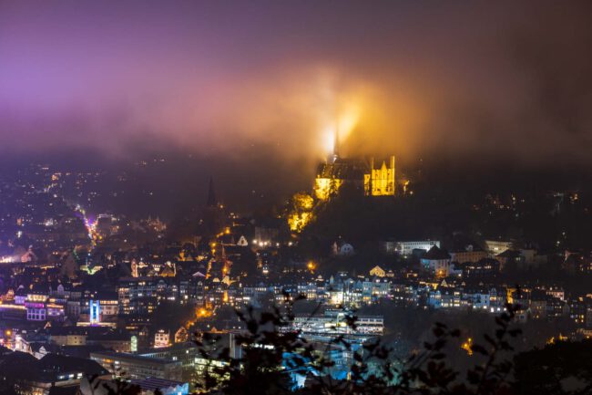 Marburg by Night 2022 Deutschland, Europa, Europe, Germany, Hessen, Hessia, Licht, Light, Location, Marburg, Nacht, Night, Ort